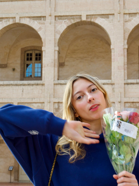 Sweat bleu classic cup