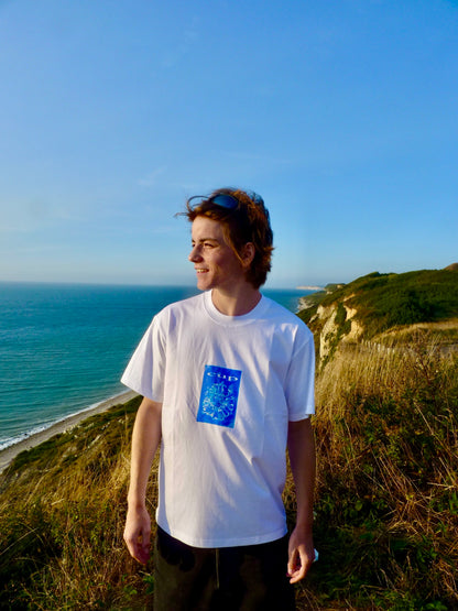 T-shirt blanc classic cup