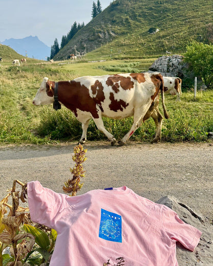 T-shirt rose classic cup