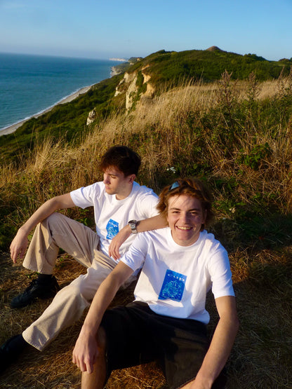 T-shirt blanc classic cup