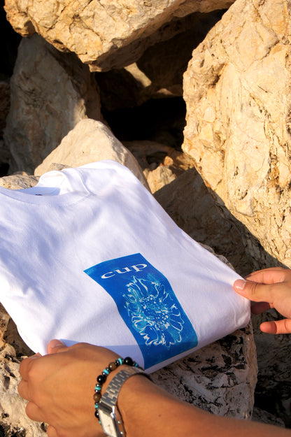 T-shirt cup edition AZUR